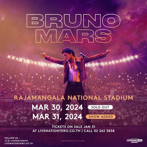 bruno mars in bangkok 2024